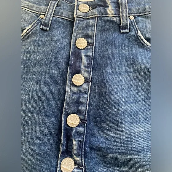 McGuire Denim skirt  Anthropologie size 28 - Picture 9 of 10